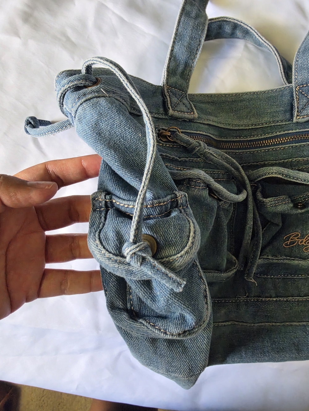 Urban Outfitters BDG Denim Shoulder Bag - Picture 5 of 11